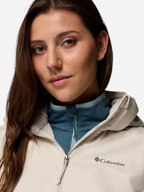 Kurtka przejściowa damska z kapturem Columbia Cascade Ridge II Jacket 2113961278 M Biała (198711436062) - obraz 6
