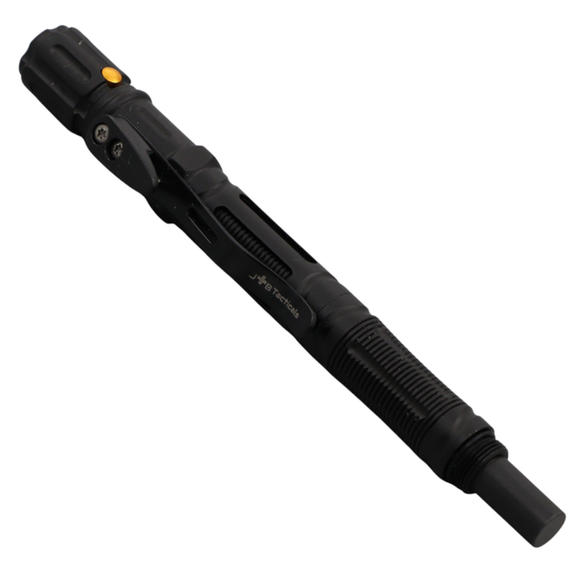 Професійна Тактична Ручка JB Tacticals Kubotan JB-04 EDC 10-V-1 Кресало Молоток Ліхтарик Ніж Свист (1) - зображення 5