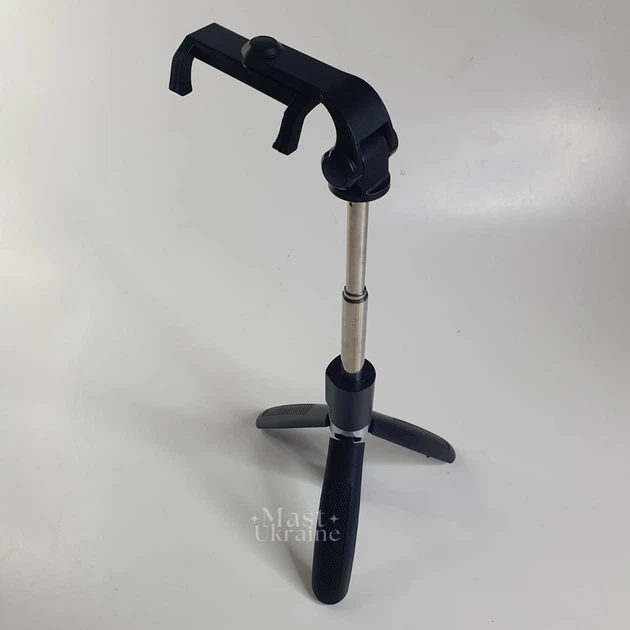 Штатив для телефону 70 см 2в1 з Bluetooth пультом Selfie Stick, телескопічний трипод селфі палиця для Android і iPhone, універсальний складний тримач із регульованим кутом нахилу для фото і відеозйомки Чорний, L01 - Фото 13 Штатив для телефону 70 см 2в1 з Bluetooth пультом Selfie Stick, телескопічний трипод селфі палиця для Android і iPhone, універсальний складний тримач із регульованим кутом нахилу для фото і відеозйомки Чорний, L01 - зображення 13