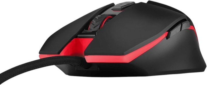 Mysz Niceboy ORYX M200 USB Black/Red (8594182423686) - obraz 5