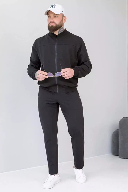 Чоловічі штани прямого крою 4XL (212664) - зображення 3