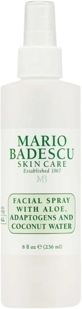 Спрей для обличчя Mario Badescu Skin Care з алое, адаптогенами i кокосовою водою 236 мл (785364134546) - зображення 1