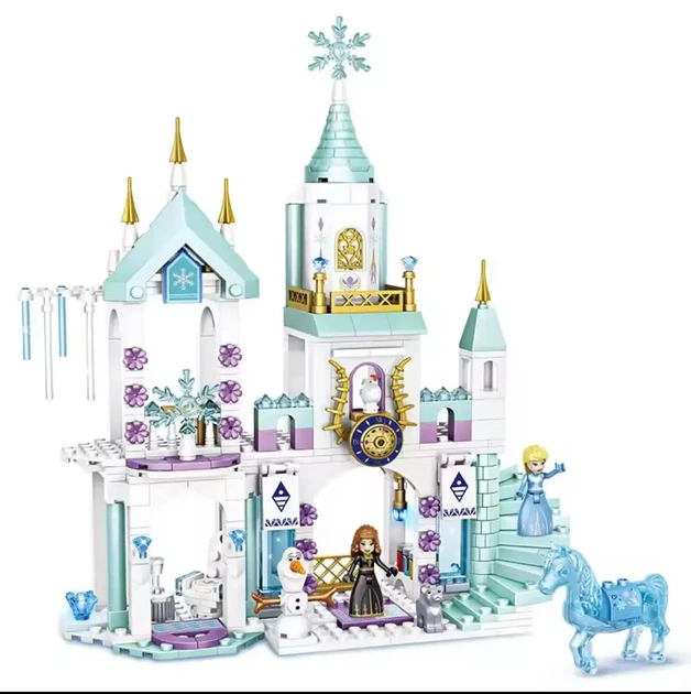 Конструктор Холодное Сердце Frozen ледяной замок принцесса для девочек 360 деталей - Фото 2 Конструктор Холодное Сердце Frozen ледяной замок принцесса для девочек 360 деталей - изображение 2