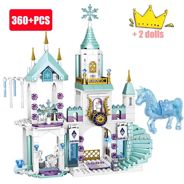 Конструктор Холодное Сердце Frozen ледяной замок принцесса для девочек 360 деталей - Фото 6 Конструктор Холодное Сердце Frozen ледяной замок принцесса для девочек 360 деталей - изображение 6