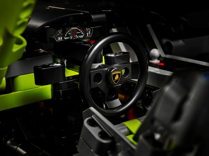 Конструктор спорткар Lamborghini Sian FKP 37 гоночна машина 3696 деталей (42115) - Фото 10 Конструктор спорткар Lamborghini Sian FKP 37 гоночна машина 3696 деталей (42115) - зображення 10