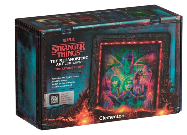 Puzzle Clementoni Stranger Things The Upside Down 520 elementów (8005125351558) - obraz 1