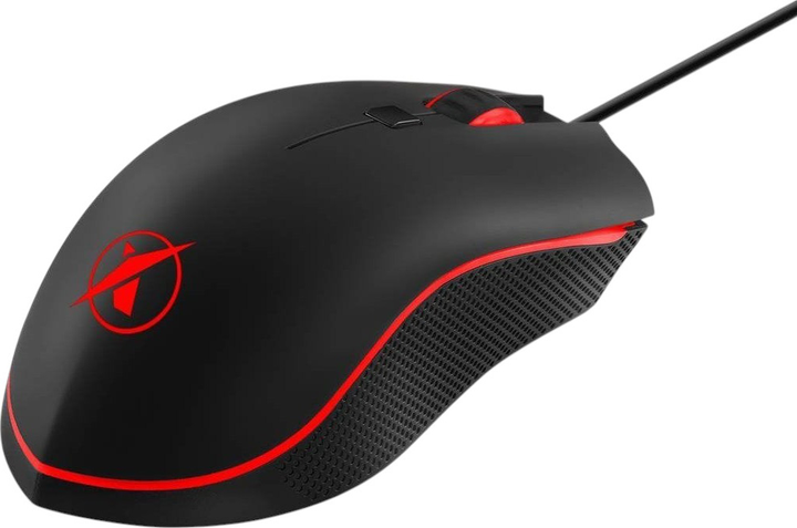Mysz Niceboy ORYX M220 Zen USB Black/Red (8594182424201) - obraz 2