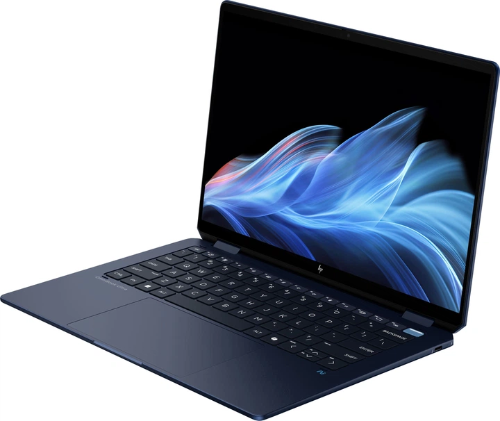 HP Ноутбук HP OmniBook Ultra Flip x360 14" 2.8K OLED Touch, Intel U7-258V, 32GB, F1024GB, UMA, Win11, синій - изображение 8