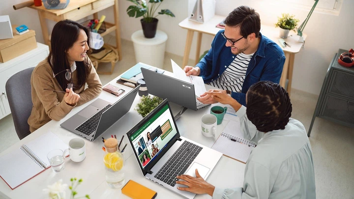 Acer Ноутбук Acer TravelMate TMP215-55 15.6" FHD IPS, Intel U7-225U, 64GB, F1TB, UMA, Lin, сріблястий - Фото 10 Acer Ноутбук Acer TravelMate TMP215-55 15.6" FHD IPS, Intel U7-225U, 64GB, F1TB, UMA, Lin, сріблястий - изображение 10