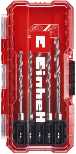 Einhell Set of metal drills HSS, 10 pcs, 2-6.5mm, case - Фото 2 Einhell Set of metal drills HSS, 10 pcs, 2-6.5mm, case - изображение 2