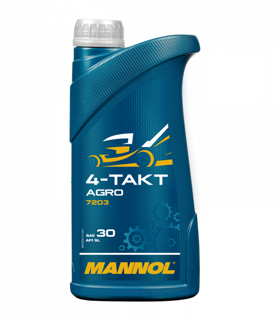 Моторне масло Mannol 7203 4-TAKT AGRO SAE 30 1л - Фото 1 Моторне масло Mannol 7203 4-TAKT AGRO SAE 30 1л - зображення 1
