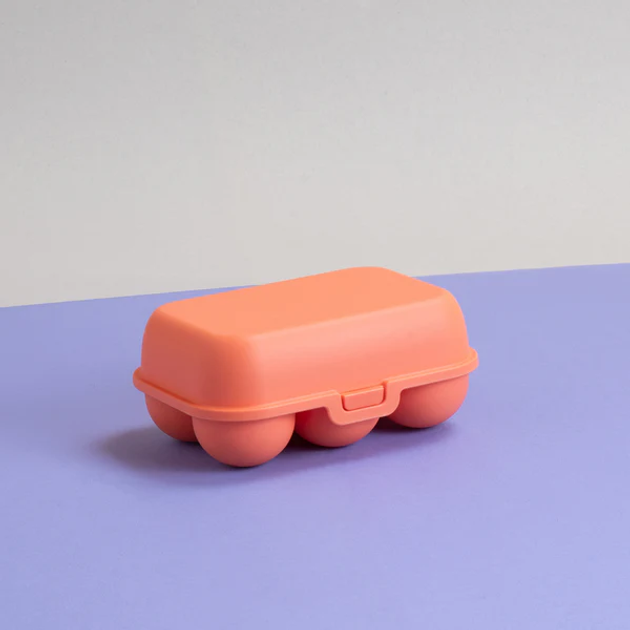 Pojemnik na jajka Koziol Eggs To Go Mini na 6 szt Strong Coral (4002942704813) - obraz 2