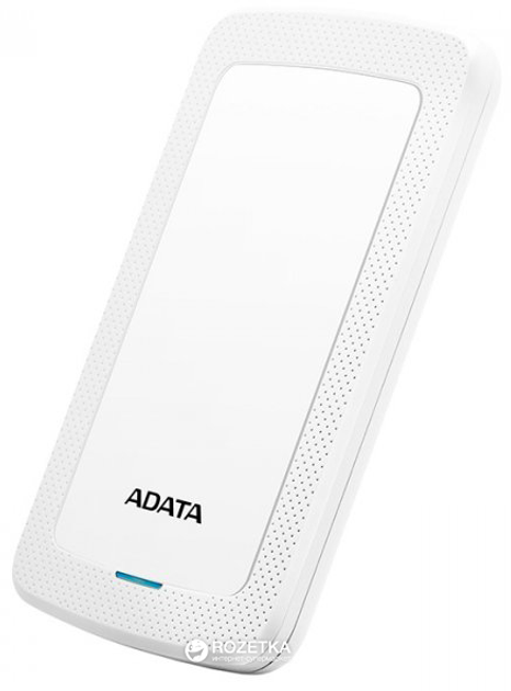 Жесткий диск ADATA DashDrive HV300 1TB AHV300-1TU31-CWH 2.5 USB 3.1 External Slim White - изображение 3
