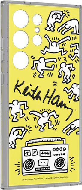 Wymienna plytka Samsung Keith Harring Flipsuit Card for Samsung Galaxy S24 Ultra (GP-TOS928SBBYW) - obraz 3