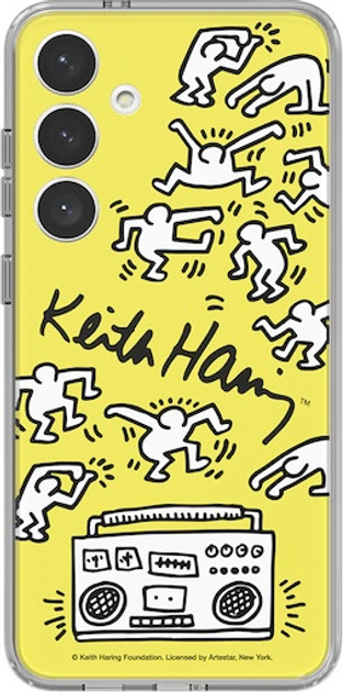 Wymienna plytka Samsung Keith Harring Flipsuit Card for Samsung Galaxy S24 Plus (GP-TOS926SBBYW) - obraz 2