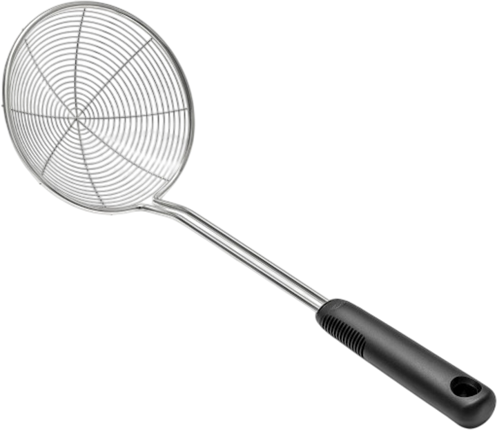 Cedzak Oxo Good Grips stalowy czarny (840097702728) - obraz 1