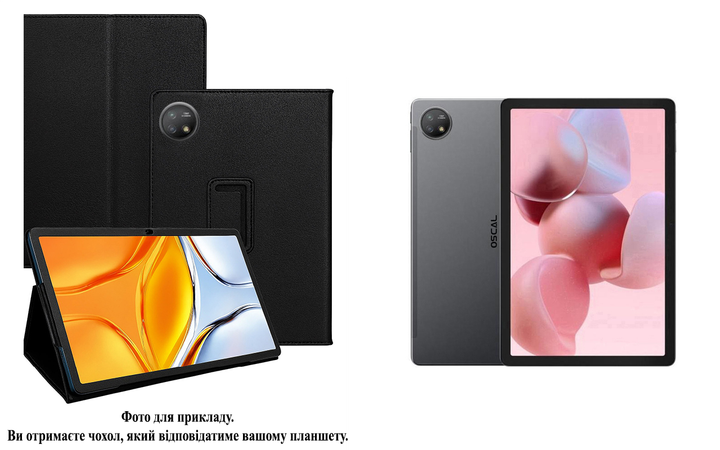 Чехол-подставка CRAYTON для Blackview Oscal Pad 18 – стиль, защита и ручная сборка, цвет Черный - Фото 1 Чехол-подставка CRAYTON для Blackview Oscal Pad 18 – стиль, защита и ручная сборка, цвет Черный - изображение 1