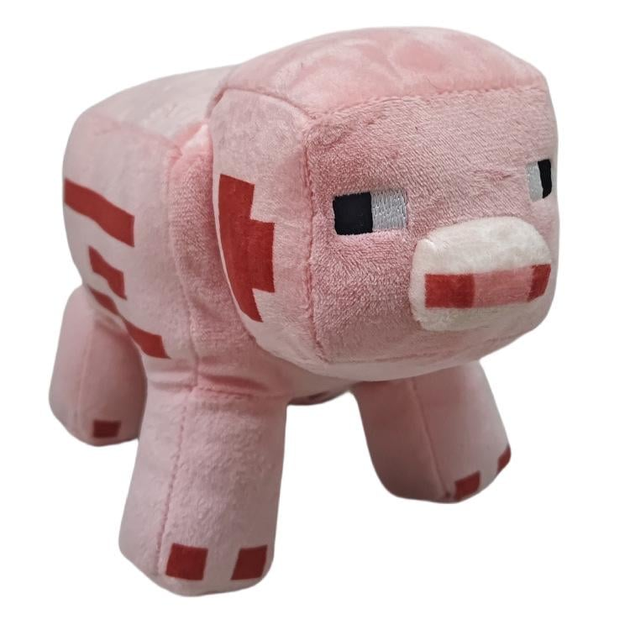 Мягкая Игрушка Поросёнок Майнкрафт Mintcraft Pig 18 см (8D7C3D5EDFCB) - Фото 2 Мягкая Игрушка Поросёнок Майнкрафт Mintcraft Pig 18 см (8D7C3D5EDFCB) - изображение 2