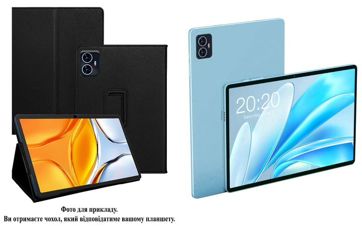 Чохол-підставка CRAYTON для Teclast M50, M50 Pro, M50HD – стиль, захист і ручна збірка, колір Чорний - Фото 1 Чохол-підставка CRAYTON для Teclast M50, M50 Pro, M50HD – стиль, захист і ручна збірка, колір Чорний - зображення 1