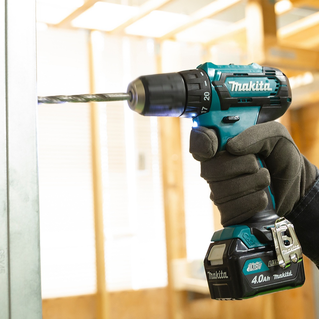 Акумуляторний дриль-шуруповерт Makita CXT DF333DWAE 12 V 2 x 2 Ah (0088381872614) - зображення 9