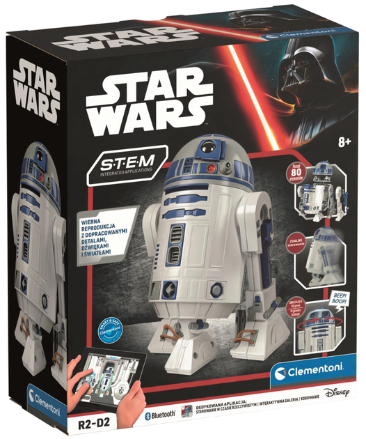 Наукова гра Clementoni Star Wars R2-D2 Robot (8005125504046) - зображення 1