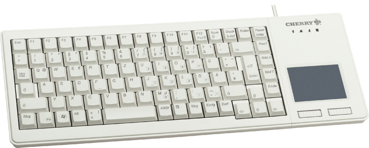 Клавіатура дротова Cherry XS Touchpad G84-5500 US-Layout Grey (4025112071386) - зображення 2