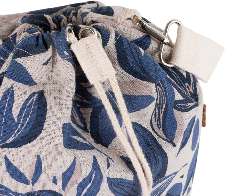 Worek na lunchbox Monbento Fresh Vegetal Blue termiczny z paskiem 20.5 x 25 x 10.5 cm (3760367954022) - obraz 3
