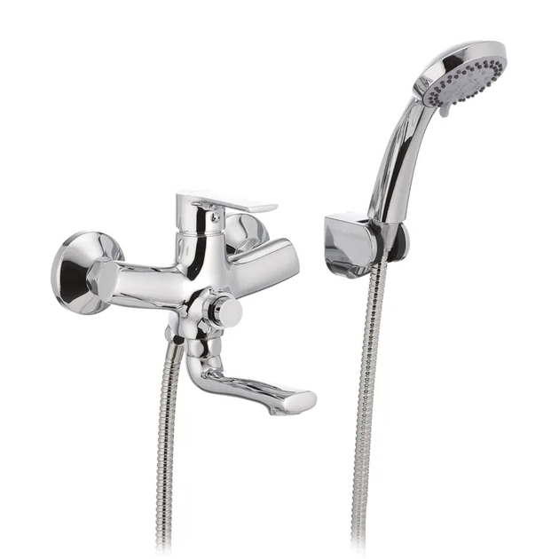 Смеситель для ванны MIXXUS PREMIUM PUSH Chr-009 (перевод. кнопкой) (MI1664) - Фото 1 Смеситель для ванны MIXXUS PREMIUM PUSH Chr-009 (перевод. кнопкой) (MI1664) - изображение 1