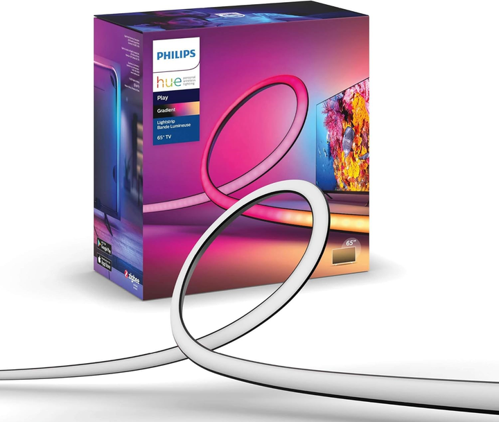 Taśma LED inteligentna Philips Hue Play Gradient Lightstrip 65 cali EU (8718699784775) - obraz 1