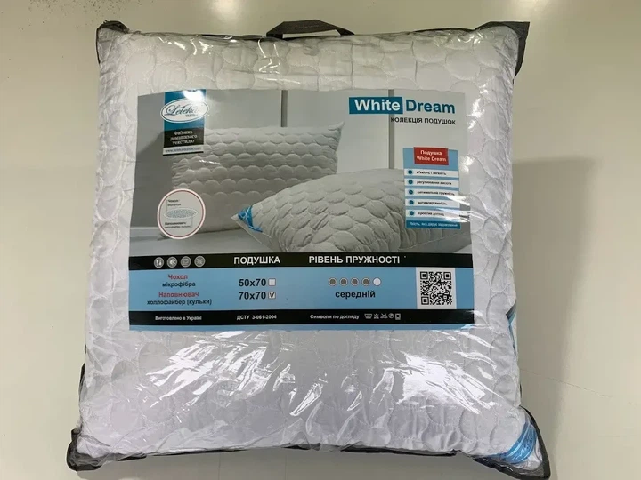 Подушка Лелека 70*70 - White Dream - Фото 8 Подушка Лелека 70*70 - White Dream - изображение 8