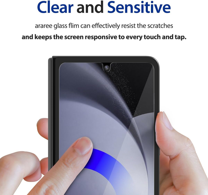 Szkło hartowane Araree Core Glass 2 pack do Samsung Galaxy Flip 5 (AR30-01779A) - obraz 3