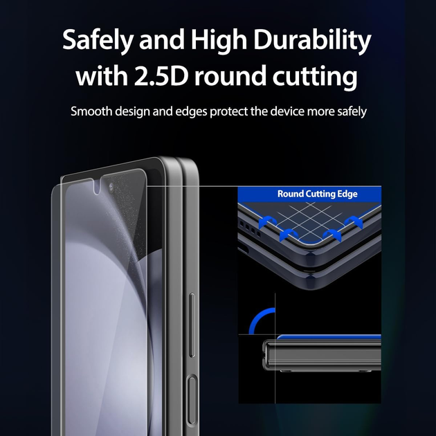Szkło hartowane Araree Core Glass 2 pack do Samsung Galaxy Flip 5 (AR30-01779A) - obraz 6