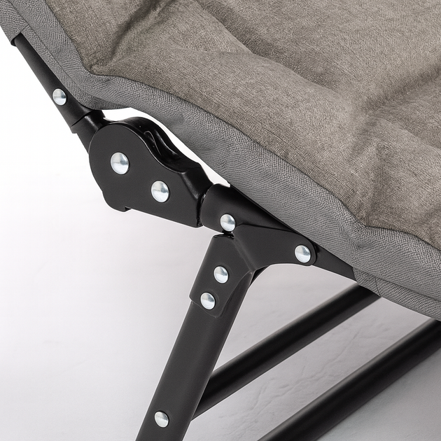 Раскладная кровать со встроенным матрасом LEOBRO Grey (LB-FB-M1-GRY) - зображення 3