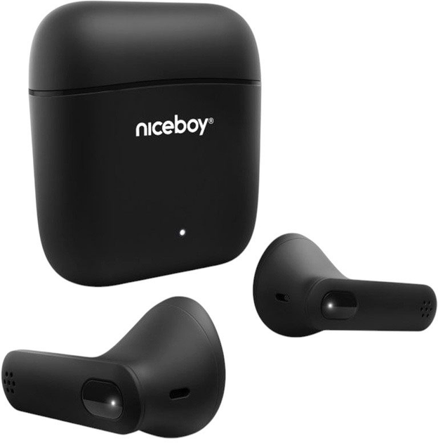 Słuchawki Niceboy HIVE Beans Black (8594182425147) - obraz 4