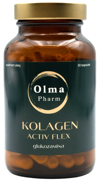 Харчова добавка Olma Pharm KOLAGEN ACTIV FLEX з глюкозаміном 90 капсул (5904474880623) - зображення 1