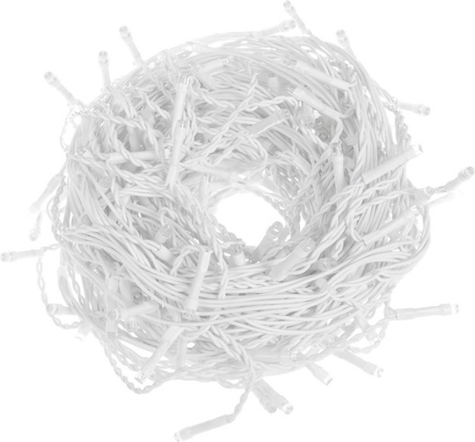 Kurtyna świetlna Springos CL0300 Sople 300 LED Zimna biała (5907719412658) - obraz 2