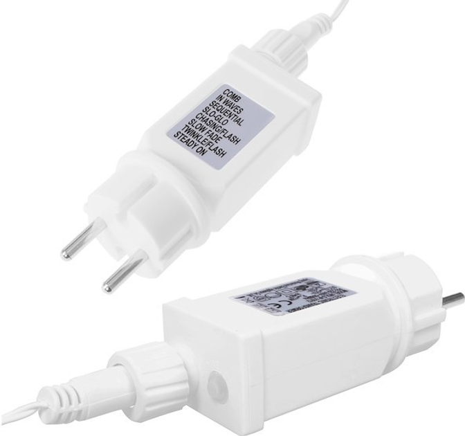 Kurtyna świetlna Springos CL0500 Sople 500 LED Zimna biała (5907719410685) - obraz 4