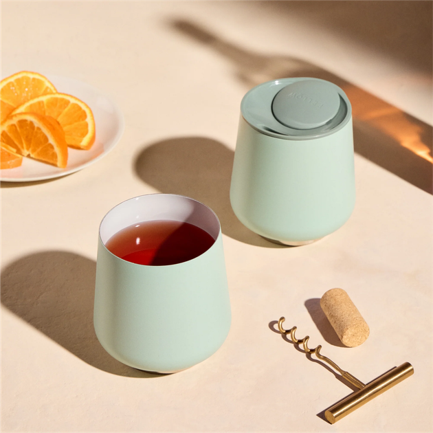 Набір термокружок Fellow Ruby Wine Tumbler М’ятні 355 мл 2 шт (840228807704) - зображення 7