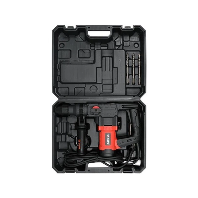 Перфоратор мережевий SDS+ YATO YT-82118 P 1100 Вт - Фото 3 Перфоратор мережевий SDS+ YATO YT-82118 P 1100 Вт - изображение 3