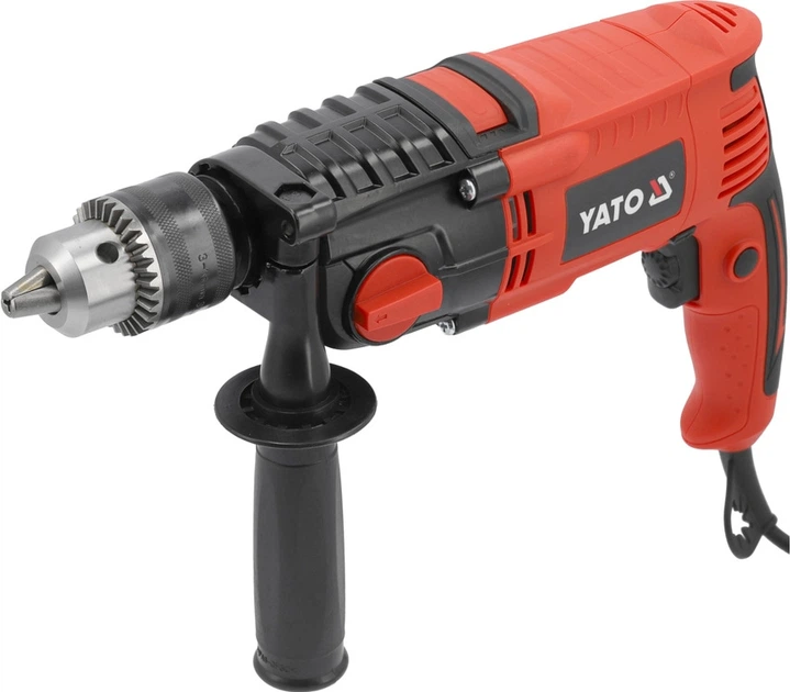 Дриль ударний мережевий 230B YATO YT-82045 P1200 Вт з самозатискним металевим патроном для свердла діаметром до 16 мм - Фото 1 Дриль ударний мережевий 230B YATO YT-82045 P1200 Вт з самозатискним металевим патроном для свердла діаметром до 16 мм - изображение 1