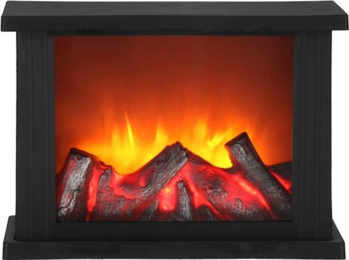 Dekoracja świąteczna Springos CL0864 Kominek z efektem płomienia 19.5 cm (5907719491059) - obraz 2
