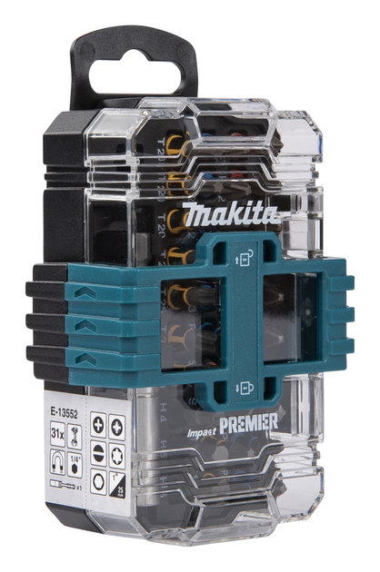 Zestaw końcówek wkrętakowych skrętnych Makita Impact Premier 31 szt (E-13552) - obraz 5