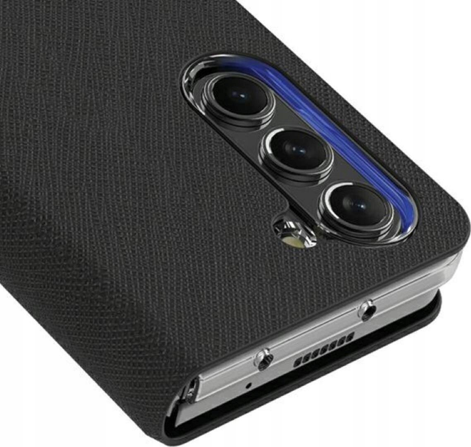 Etui z klapką Araree Bonnet Diary do Samsung Galaxy Z Fold 5 Black (AR10-01766A) - obraz 2