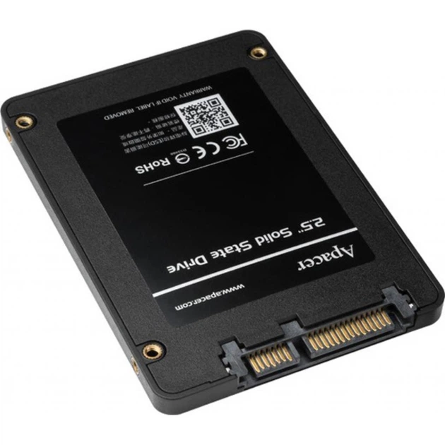 Накопичувач SSD Apacer AS340X 960GB 2.5" 7mm SATAIII 3D NAND Read/Write: 550/520 MB/sec (AP960GAS340XC-1) - изображение 5