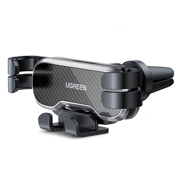 Автотримач для телефона UGREEN LP228 Gravity Drive Air Vent Car Mount Phone Holder Black (UGR-80539) - Фото 3 Автотримач для телефона UGREEN LP228 Gravity Drive Air Vent Car Mount Phone Holder Black (UGR-80539) - изображение 3