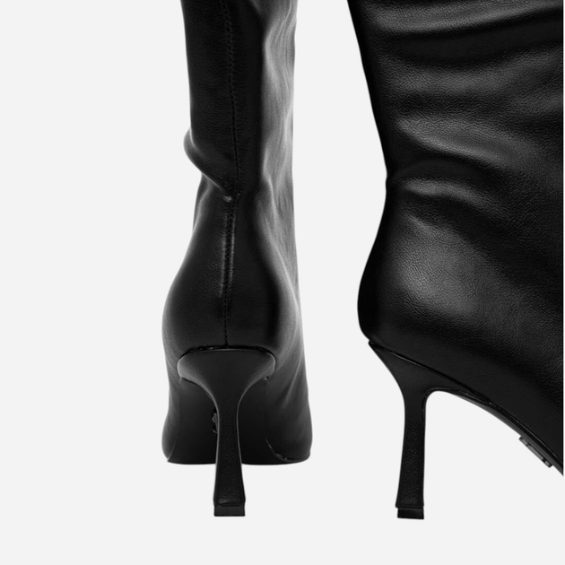 Kozaki damskie na szpilce Steve Madden Jazz Up Boot SM11002182-001 41 26.2 cm Czarne (8720236834393) - obraz 3