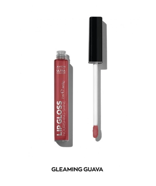 Питательный блеск для губ Avon Ультра LIP GLOSS Nourishing Shine Сияющая гуаява Gleaming Guava 7 мл - Фото 1 Питательный блеск для губ Avon Ультра LIP GLOSS Nourishing Shine Сияющая гуаява Gleaming Guava 7 мл - изображение 1