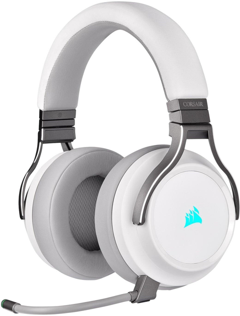 Навушники Corsair Virtuoso RGB Wireless White (COR9011186) - зображення 1