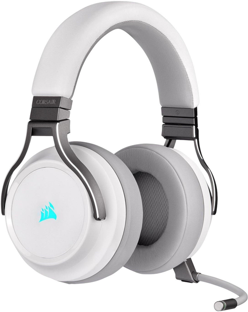 Навушники Corsair Virtuoso RGB Wireless White (COR9011186) - зображення 2