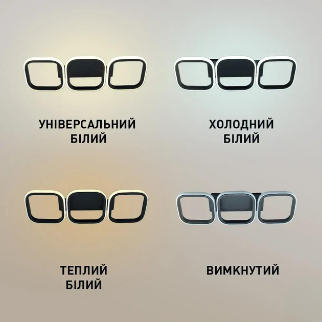 Управляемая светодиодная люстра Esllse CUBES 40W 3S-SMART 3000-6500К 2100Лм 520x170x85-BLACK-220-IP20 - Фото 5 Управляемая светодиодная люстра Esllse CUBES 40W 3S-SMART 3000-6500К 2100Лм 520x170x85-BLACK-220-IP20 - изображение 5
